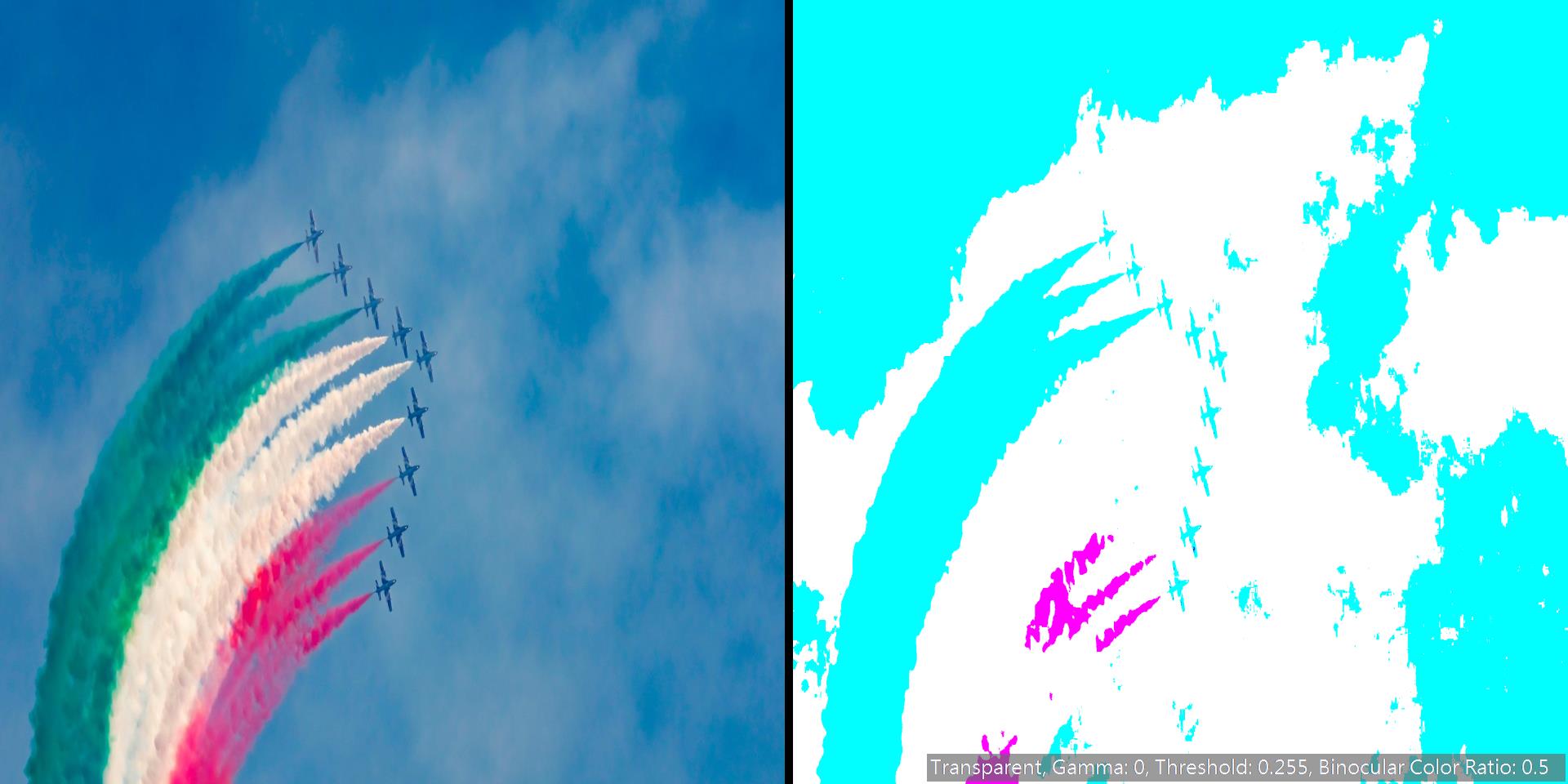 Stereoscopic Highlighted Example